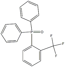 Phosphine oxide, diphenyl[2-(trifluoromethyl)phenyl]- 结构式
