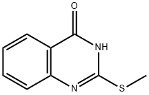 2-甲硫基-4-喹唑啉酮 結(jié)構(gòu)式
