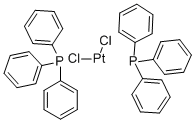 cis-二氯双（三苯基膦）铂 结构式