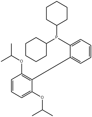 2-二环己基磷-2<i></i>',6<i></i>'-二异丙氧基-1,1<i></i>'-联苯 结构式