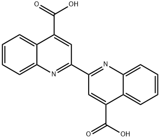 2,2<i></i>'-二辛可宁酸 结构式