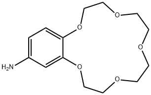 4<i></i>'-氨基苯并-15-冠-5-醚 结构式
