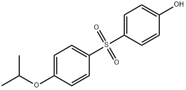 4-羟基-4<i></i>'-异丙氧基二苯砜 结构式