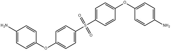 4,4<i></i>'-双(4-氨基苯氧基)二苯砜 结构式