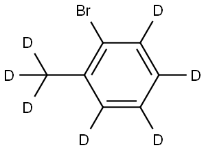 2-BROMOTOLUENE-D7 结构式