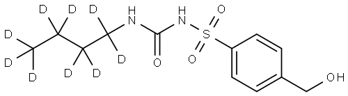 羟基甲糖宁-D9氘代物 结构式