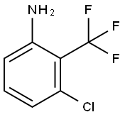 2-氨基-6-氯三氟甲苯 结构式