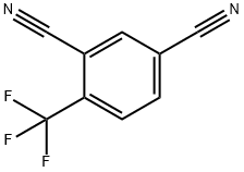 2,4-二氰基三氟甲苯 结构式