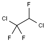 1,2-二氯三氟乙烷 结构式