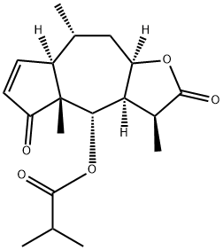 山金车内酯 C 结构式