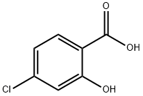 4-氯水楊酸 結(jié)構(gòu)式