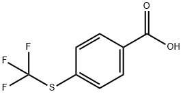 對(duì)三氟甲硫基苯甲酸 結(jié)構(gòu)式