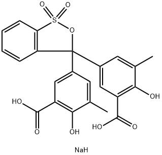 鉻花氰 R 結(jié)構(gòu)式
