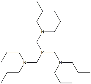 1-Propanamine,N,N<i></i>',N<i></i>'<i></i>'-[phosphinylidynetris(methylene)]tris[N-propyl- (9CI) 结构式