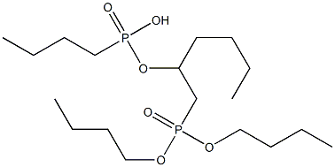 1-(butyl-(2-dibutylphosphorylethyl)phosphoryl)butane 结构式