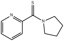 2-吡啶基- 1-吡咯烷基-甲硫醇 结构式