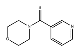 4-吗啉基- 3-吡啶基甲硫醇 结构式