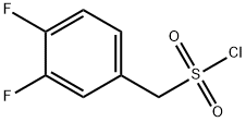 3,4-DIFLUOROBENZYLSULFO<i></i>NYL CHLORIDE 结构式