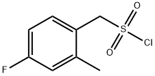 (4-Fluoro-2-methylphenyl)methanesulfo<i></i>nyl chloride 结构式