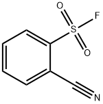 2-Cyanobenzenesulfo<i></i>nyl fluoride 结构式