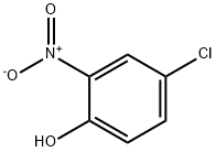 4-氯-2-硝基苯酚 结构式