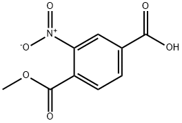 2-硝基对苯二甲酸单甲酯 结构式