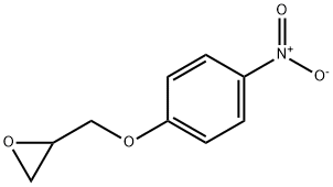 1,2-环氧-3-(对硝基苯氧基)丙烷 结构式