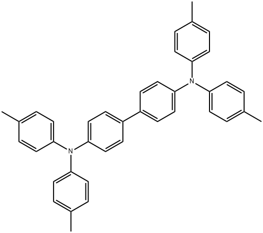 N,N,N<i></i>',N<i></i>'-四(4-甲苯基)-1,1<i></i>'-联苯-4,4<i></i>'-二胺 结构式