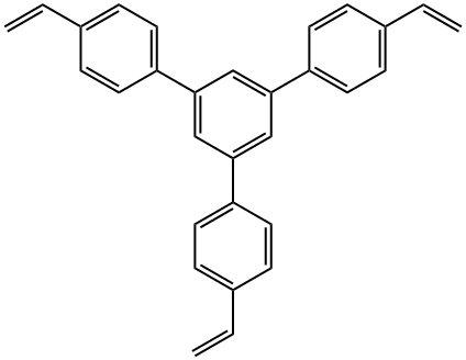 1,1<i></i>':3<i></i>',1<i></i>'<i></i>'-Terphenyl, 4,4<i></i>'<i></i>'-diethenyl-5<i></i>'-(4-ethenylphenyl)- 结构式