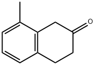 8-甲基-2-四氢萘酮 结构式