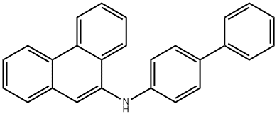N-[1,1<i></i>'-联苯]-4-基-9-菲胺 结构式