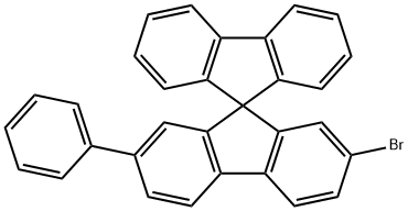 9,9<i></i>'-Spirobi[9H-fluorene], 2-bromo-7-phenyl- 结构式