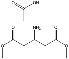 二甲基 3-氨基戊二酸酯乙酸酯 結(jié)構(gòu)式