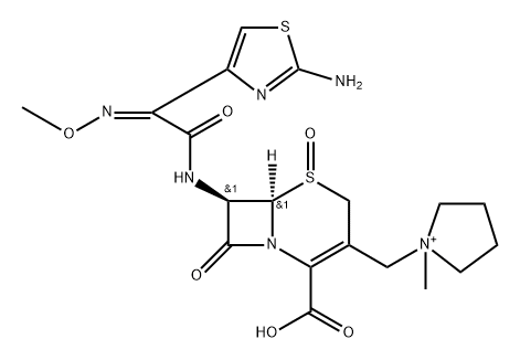 Cefepime Impurity 3 结构式