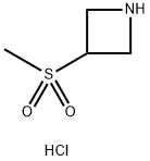 3-(甲基磺?；?氮雜環(huán)丁烷鹽酸鹽 結(jié)構(gòu)式