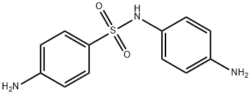 4,4<i></i>'-二氨基苯磺酰苯胺 结构式