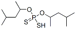 二(1,3-二甲基丁基)二硫代磷酸酯 结构式