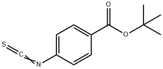 4-異硫氰基苯甲酸叔丁酯 結(jié)構(gòu)式