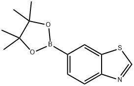 6-苯并噻唑频哪醇硼酸酯 结构式