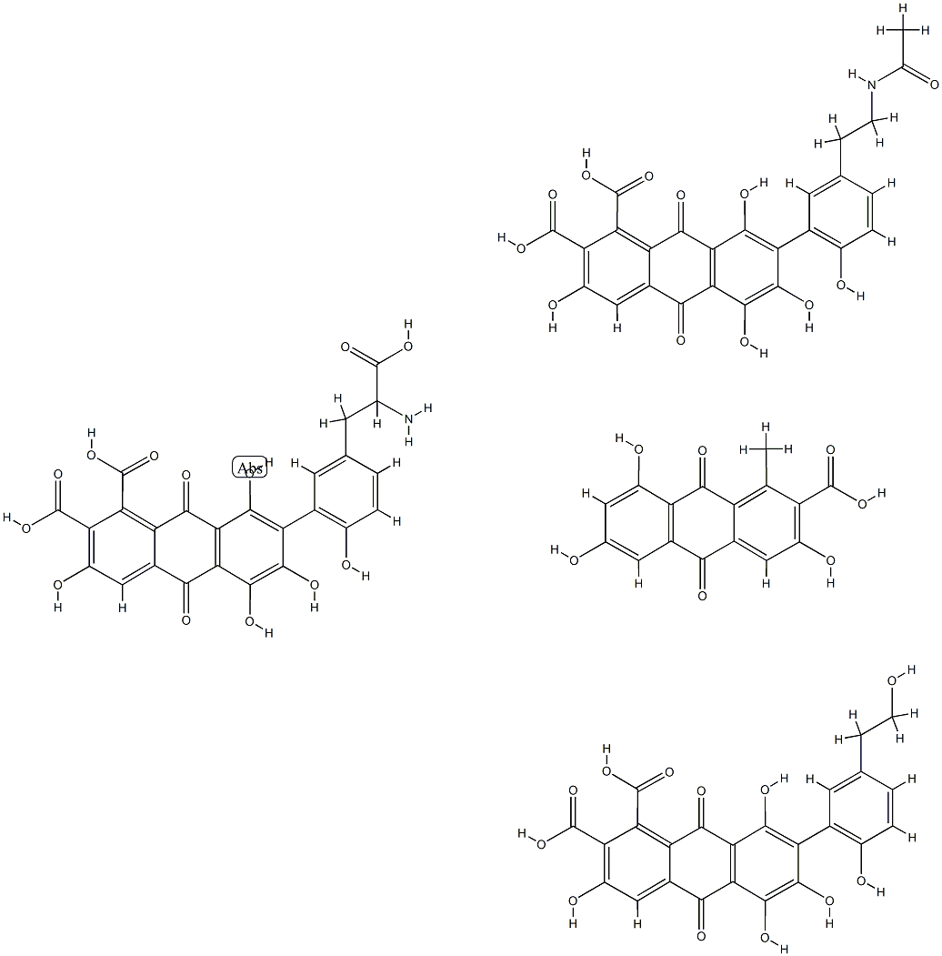 蟲膠紅色素 結(jié)構(gòu)式