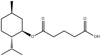 戊二酸單 L-薄荷酯 結(jié)構(gòu)式