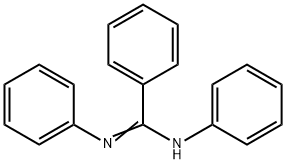 N,N<i></i>'-二苯基苯甲脒 结构式