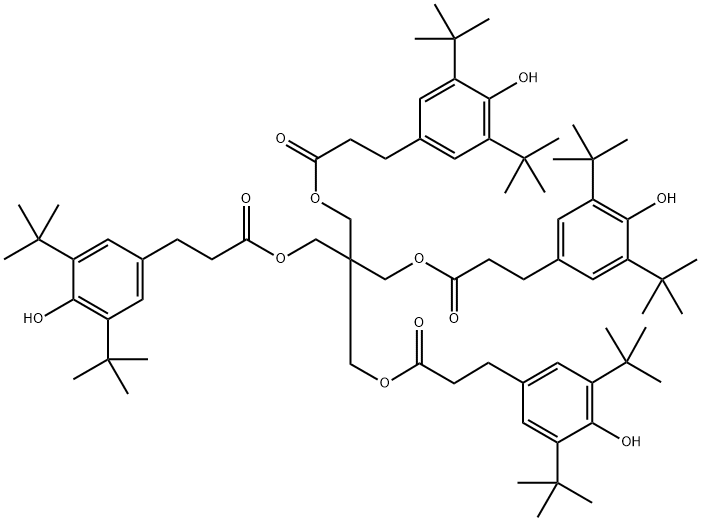 抗氧化剂1010 结构式