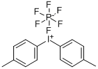 4,4<i></i>'-二甲苯基碘六氟磷酸盐 结构式