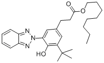 紫外线吸收剂 UV-384 结构式