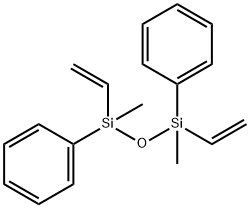 1,3-二乙烯基-1,3-二甲基-1,3-二苯基二硅氧烷 结构式