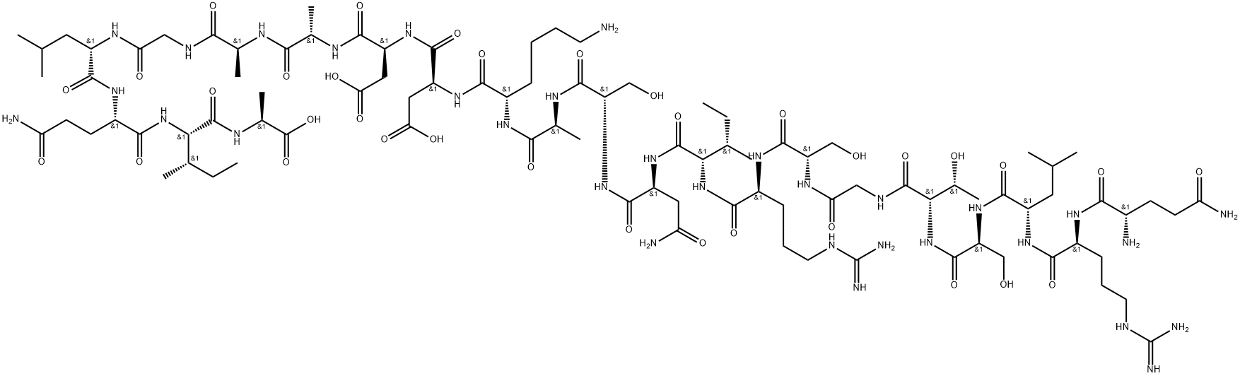 Flagelin 22 结构式