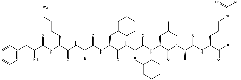 C5A INHIBITORY SEQUENCE 结构式