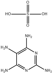 2,4,5,6-四氨基嘧啶硫酸盐 结构式