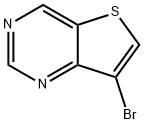 7-溴噻吩并[3,2-D]嘧啶 結(jié)構(gòu)式